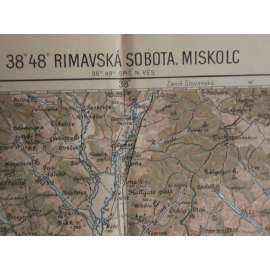 MAPA RIMAVSKÁ SOBOTA, MISKOLC